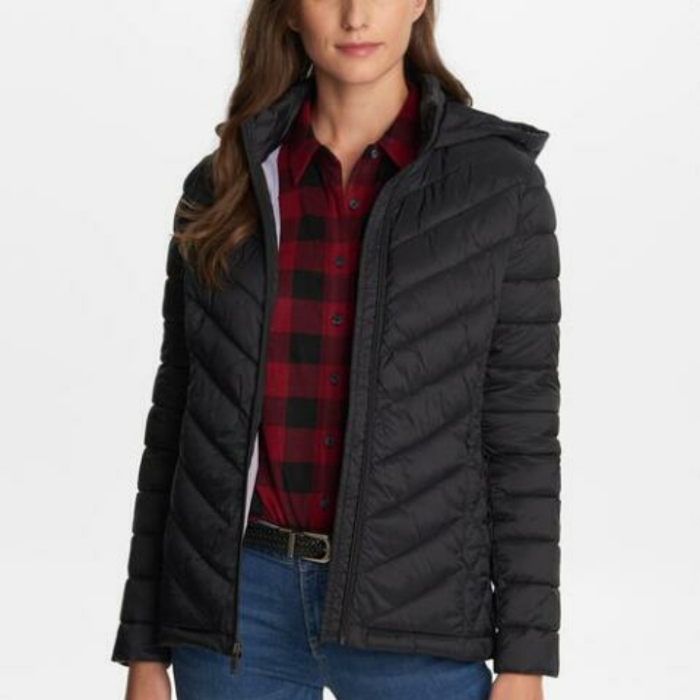Bass Hooded Light Puffer Jacket